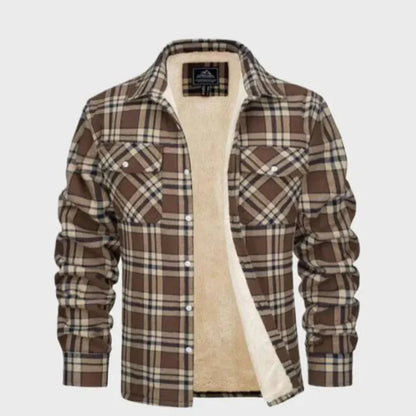 Weiche Flanelljacke Sherpa Futter Damenschale