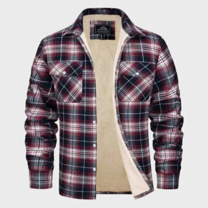 Weiche Flanelljacke Sherpa Futter Damenschale