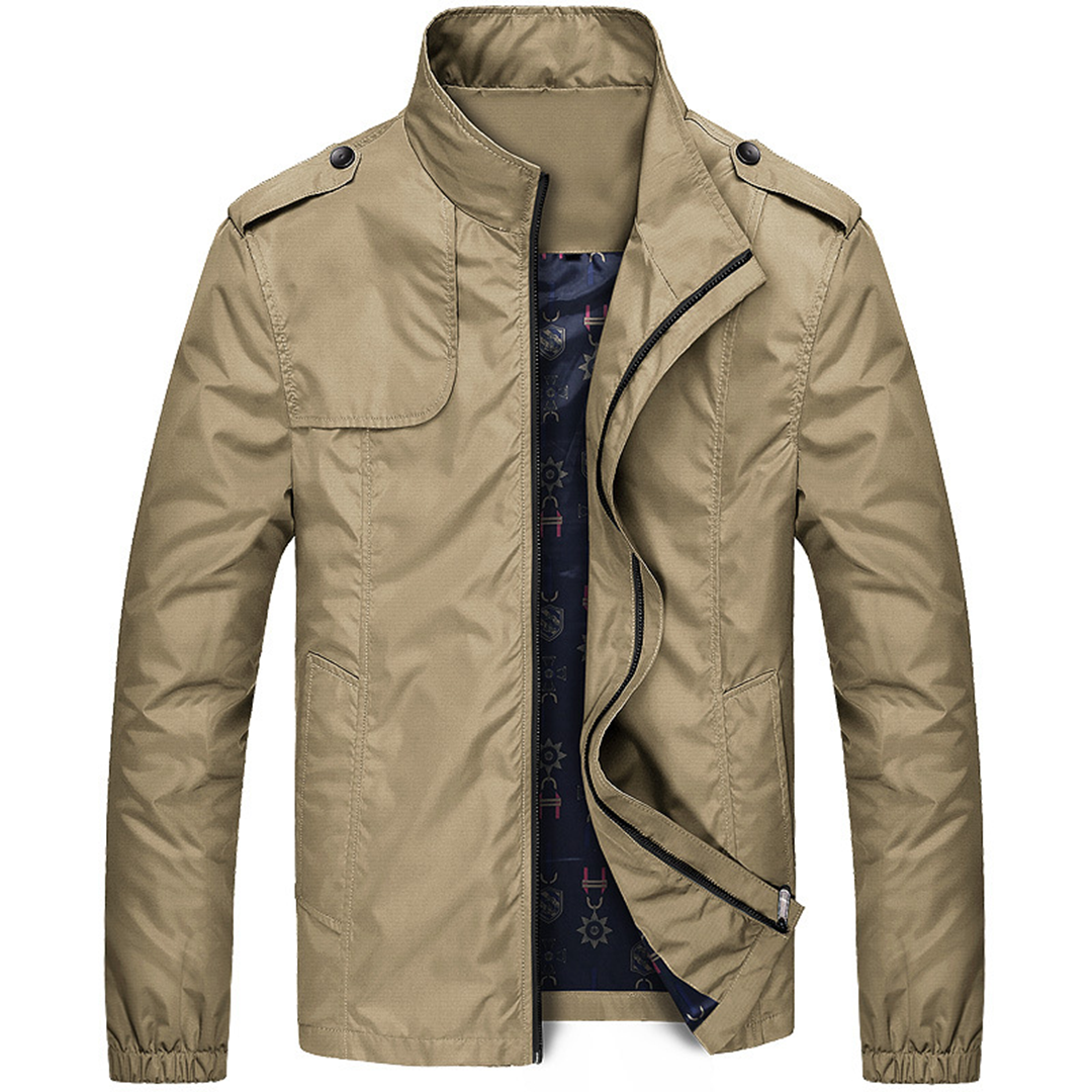 Moderne Herrenjacke Leicht Zeitlos Stilvoll - IdealeKleiden