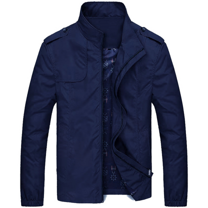 Moderne Herrenjacke Leicht Zeitlos Stilvoll