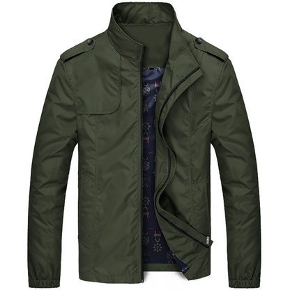 Moderne Herrenjacke Leicht Zeitlos Stilvoll