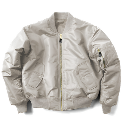 Unisex Bomberjacke Klassisch Damen Herren