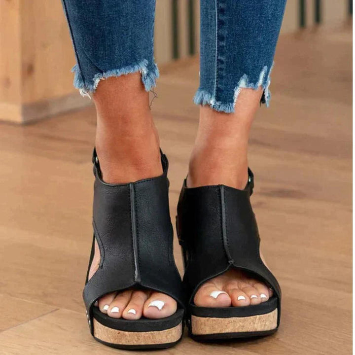Damen Sandalen Offener Zehenbereich Elegantes Design