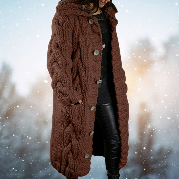 Weiche Strickjacke Damen Elegant