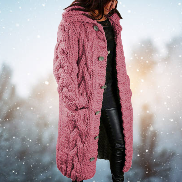 Weiche Strickjacke Damen Elegant - IdealeKleiden