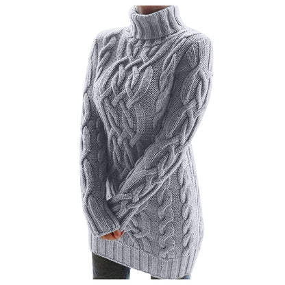 Strick Rollkragenpullover Weich und Warm