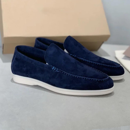 Bequeme Leder Loafer für Herren