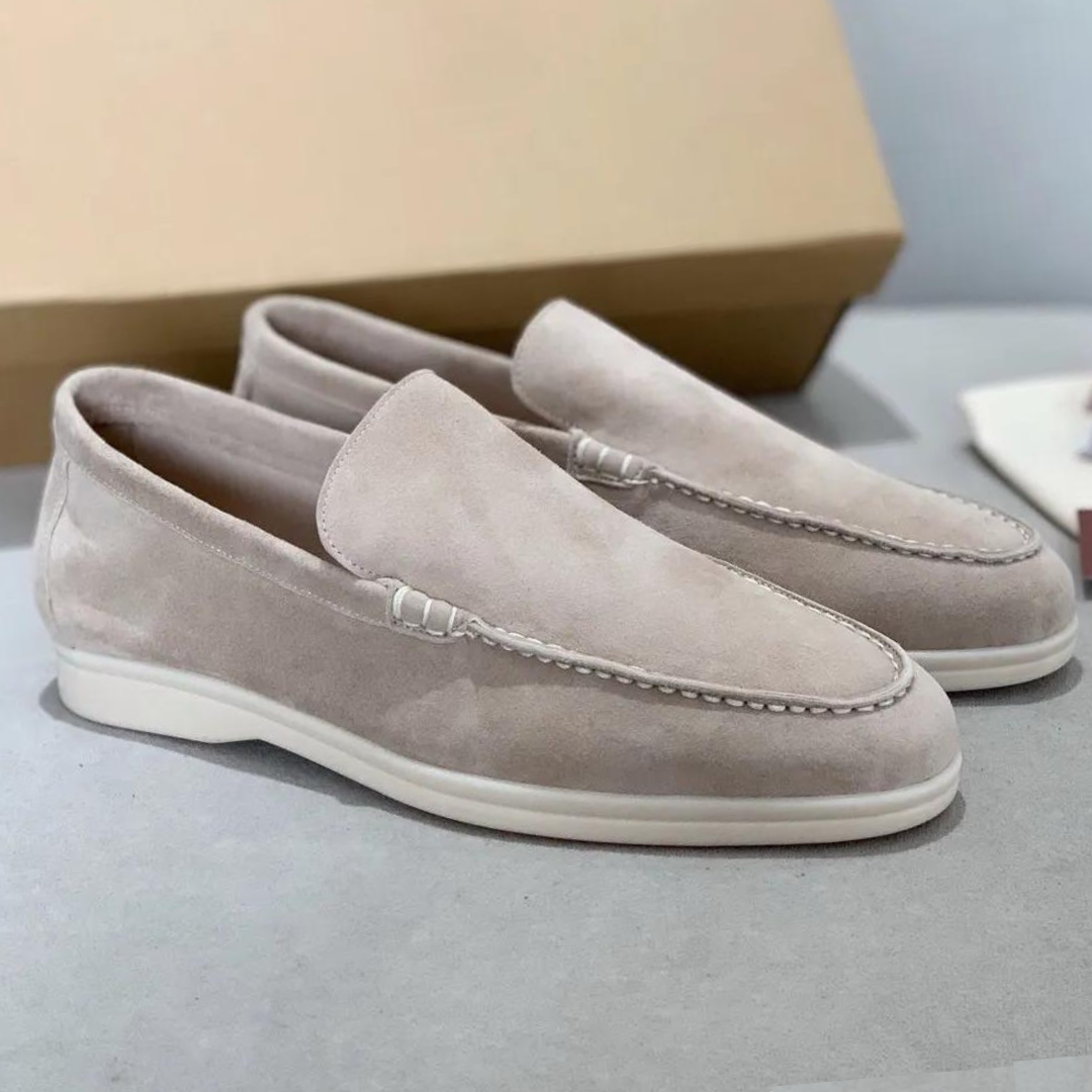 Bequeme Leder Loafer für Herren