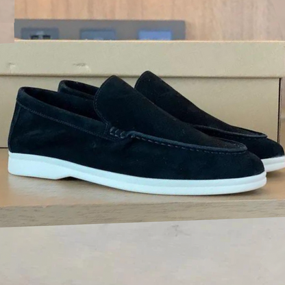 Bequeme Leder Loafer für Herren