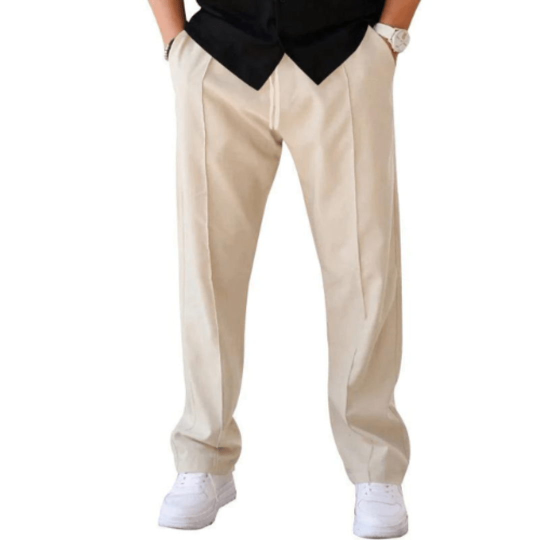 Bequeme Herrenhose Sommer Gerade Bein