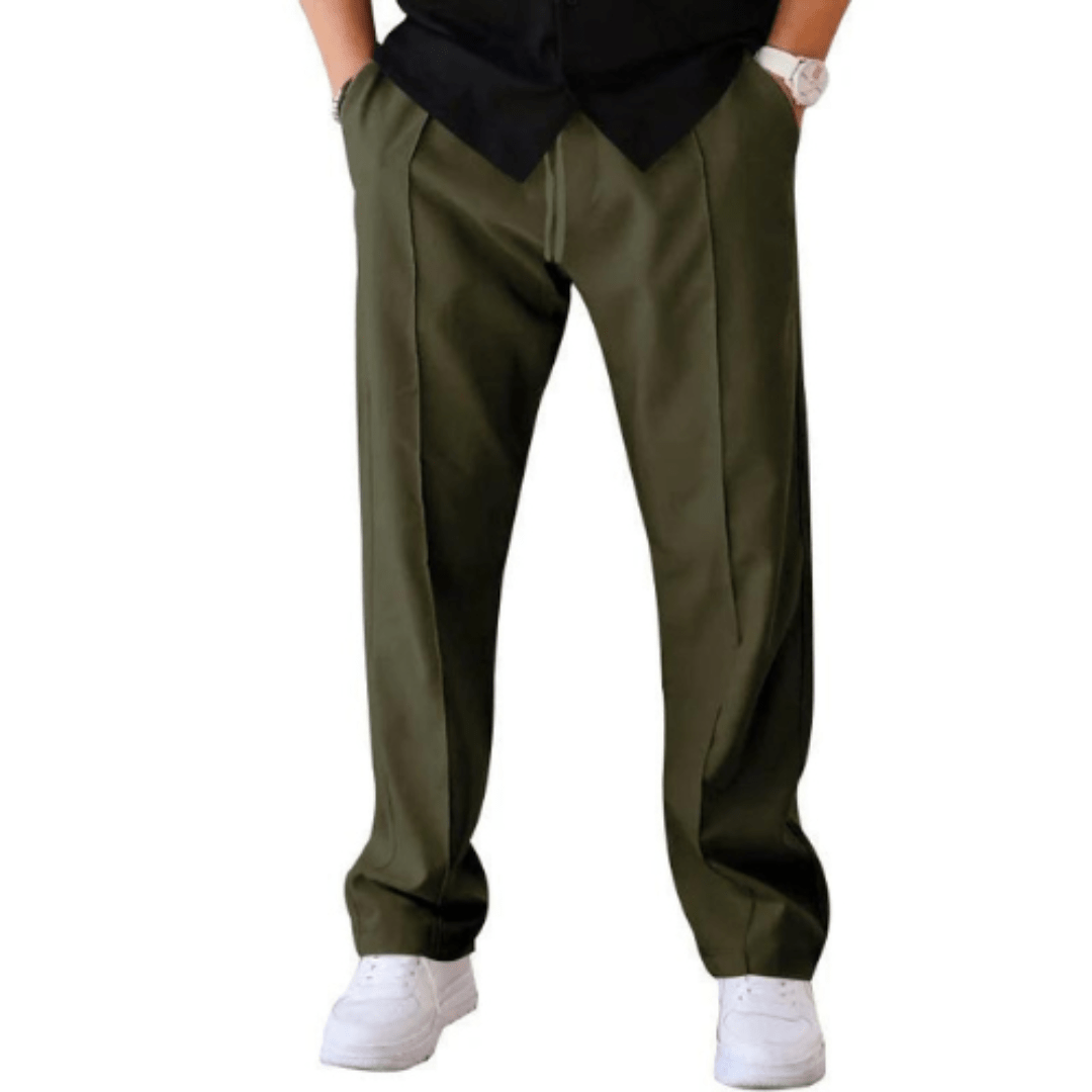 Bequeme Herrenhose Sommer Gerade Bein