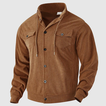 Modische Cordjacke Herren Americana Stil