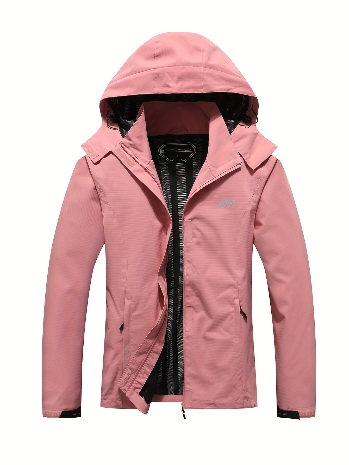 Wasserdichte Outdoorjacke Kapuze Herbst Frühling