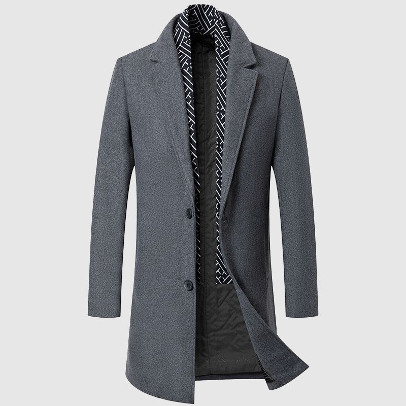 Zeitloser Wollmantel Damen Elegance