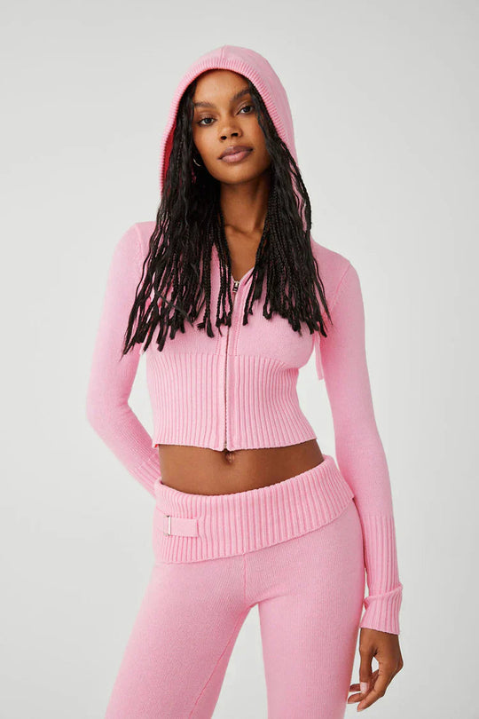 Strick Zweiteiler Damen Loungewear Set