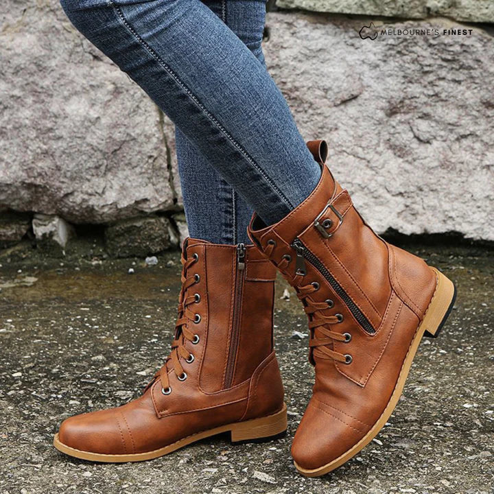 Wasserdichte Damenstiefel Hochwertig Elegant - IdealeKleiden