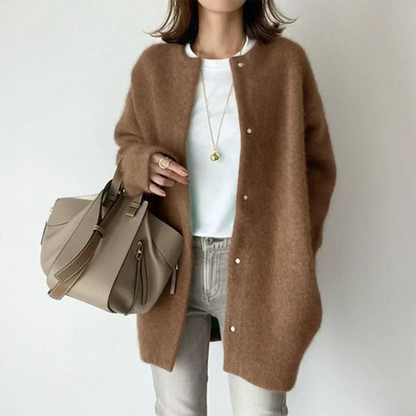Lässige Strickjacke Langärmlig Bequem