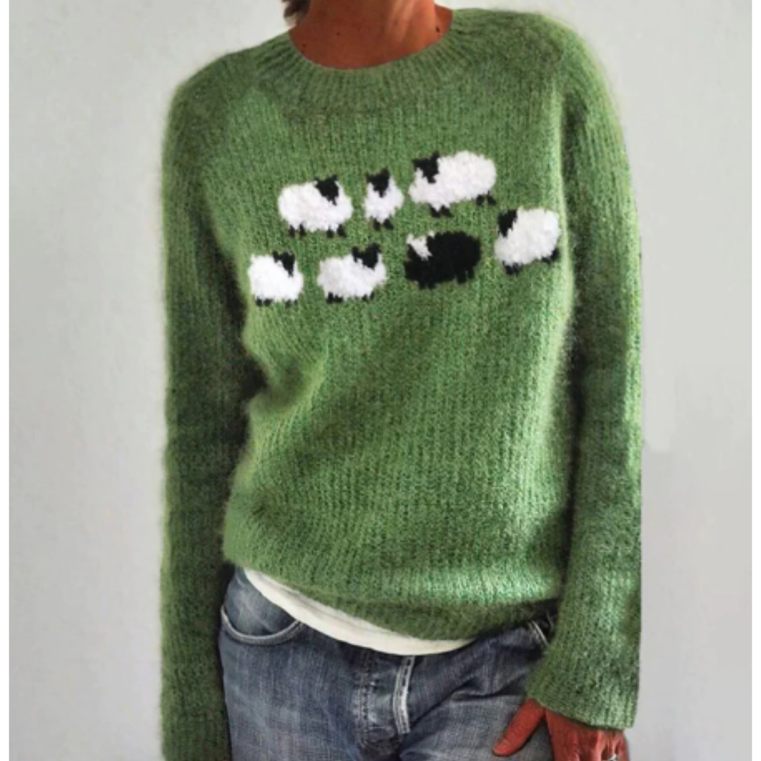 Weicher Damen Pullover Strick Winter - IdealeKleiden