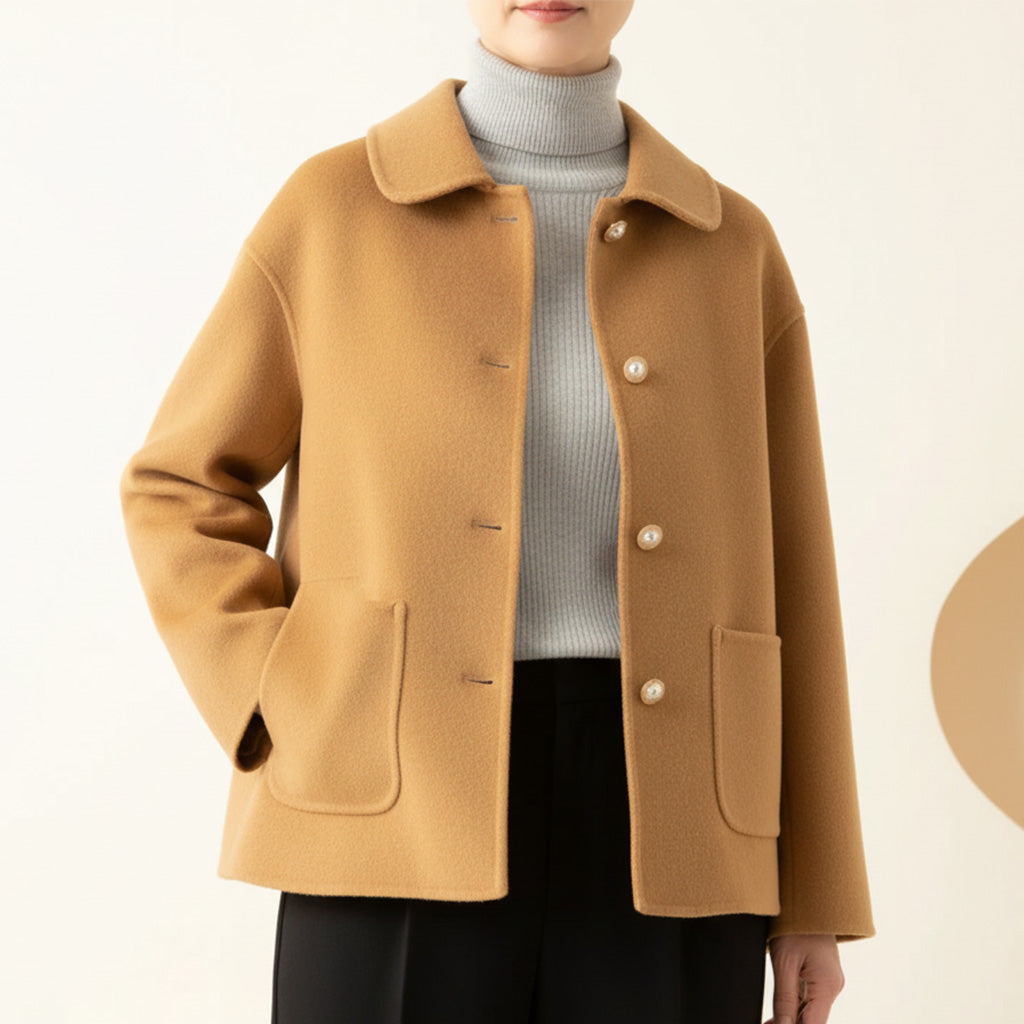 Klassische Kurzjacke Elegant Schnitt