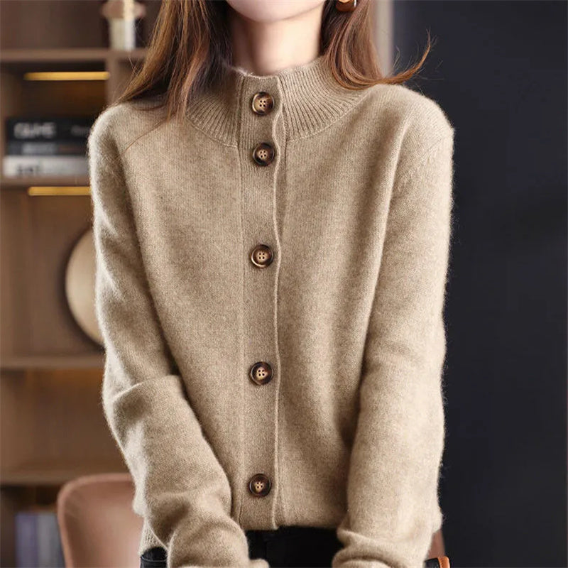 Soft Merino Kardigan Damen