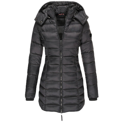Winter Pufferjacke mit Kapuze Warm Isoliert
