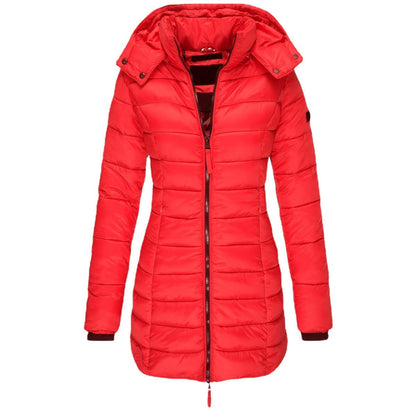 Winter Pufferjacke mit Kapuze Warm Isoliert