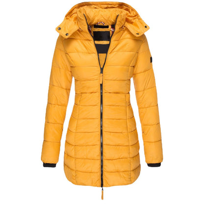 Winter Pufferjacke mit Kapuze Warm Isoliert