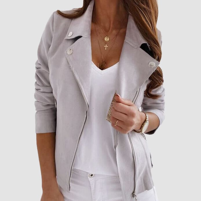 Moderne Herbstjacke Damen Chic