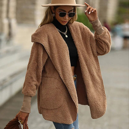 Warme Fleecejacke Damen