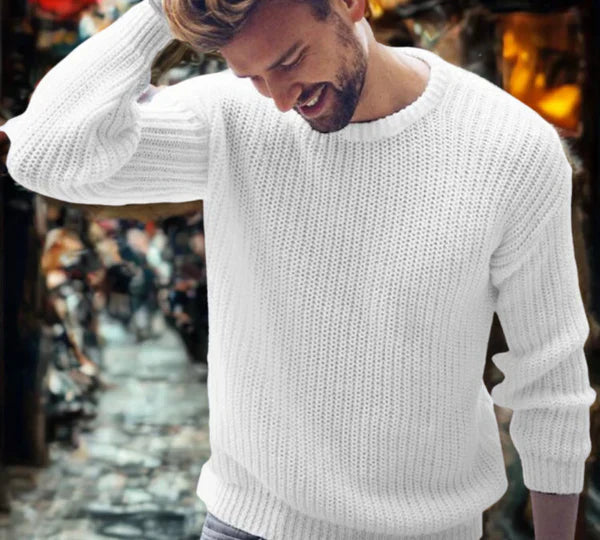 Noah - Bequemer Pullover Rundhals Baumwolle