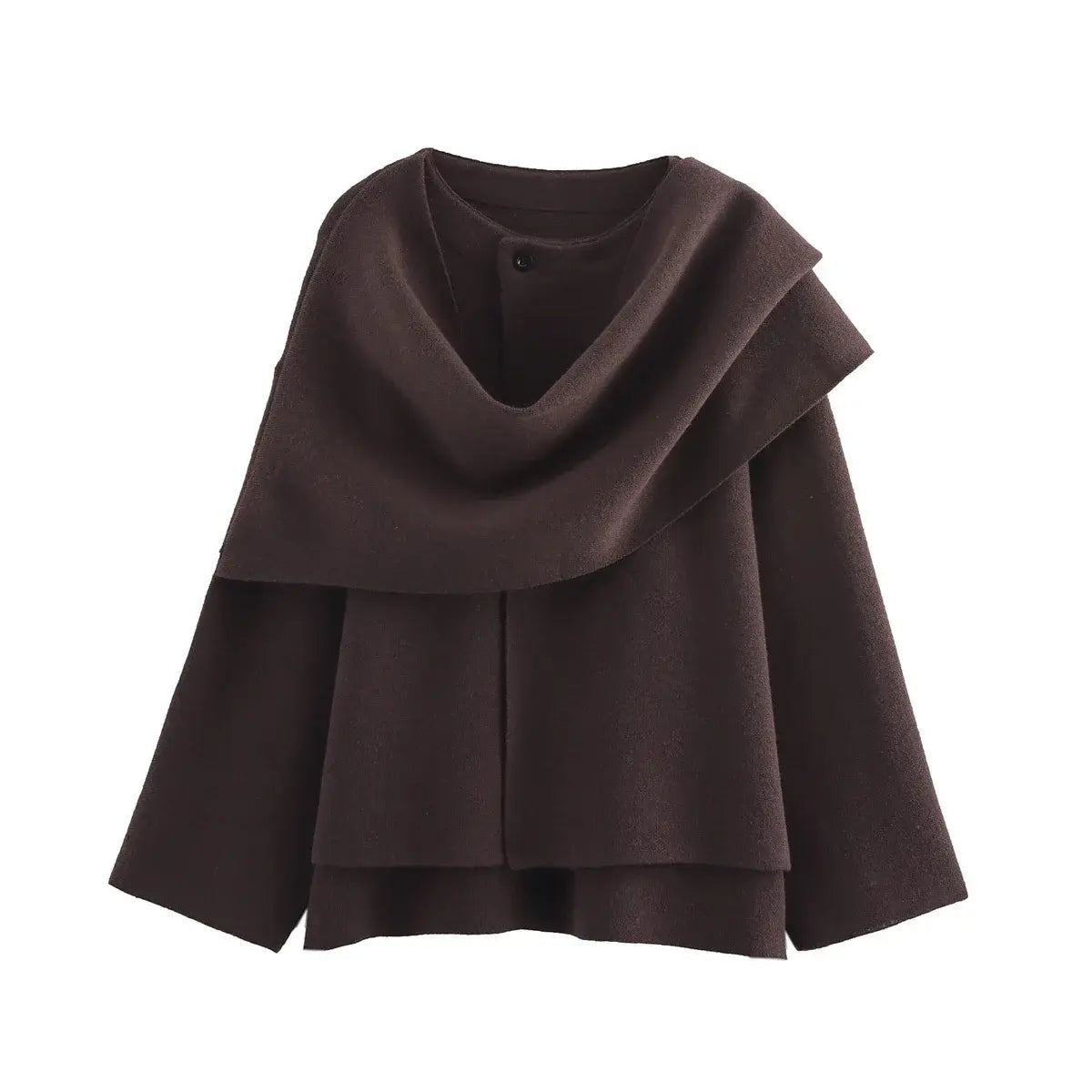 Stilvolle Damenjacke Asymmetrisch Modern