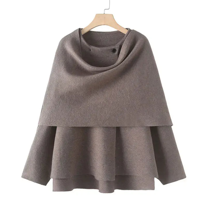 Stilvolle Damenjacke Asymmetrisch Modern