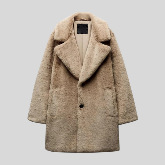 Frauen Wintermantel Übergröße Elegant Stylish - IdealeKleiden