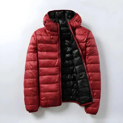 Ultradünne Entendaunenjacke