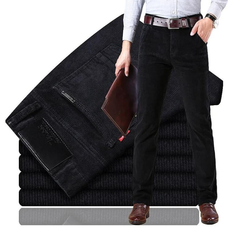 Herren Cordjeans Klassisch Elegant Maverick