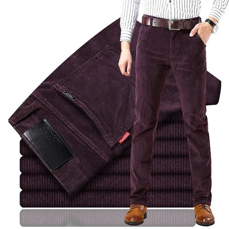 Herren Cordjeans Klassisch Elegant Maverick