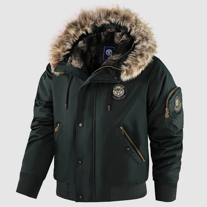 Stylische Winterjacke Bomber-Style Innenfutter