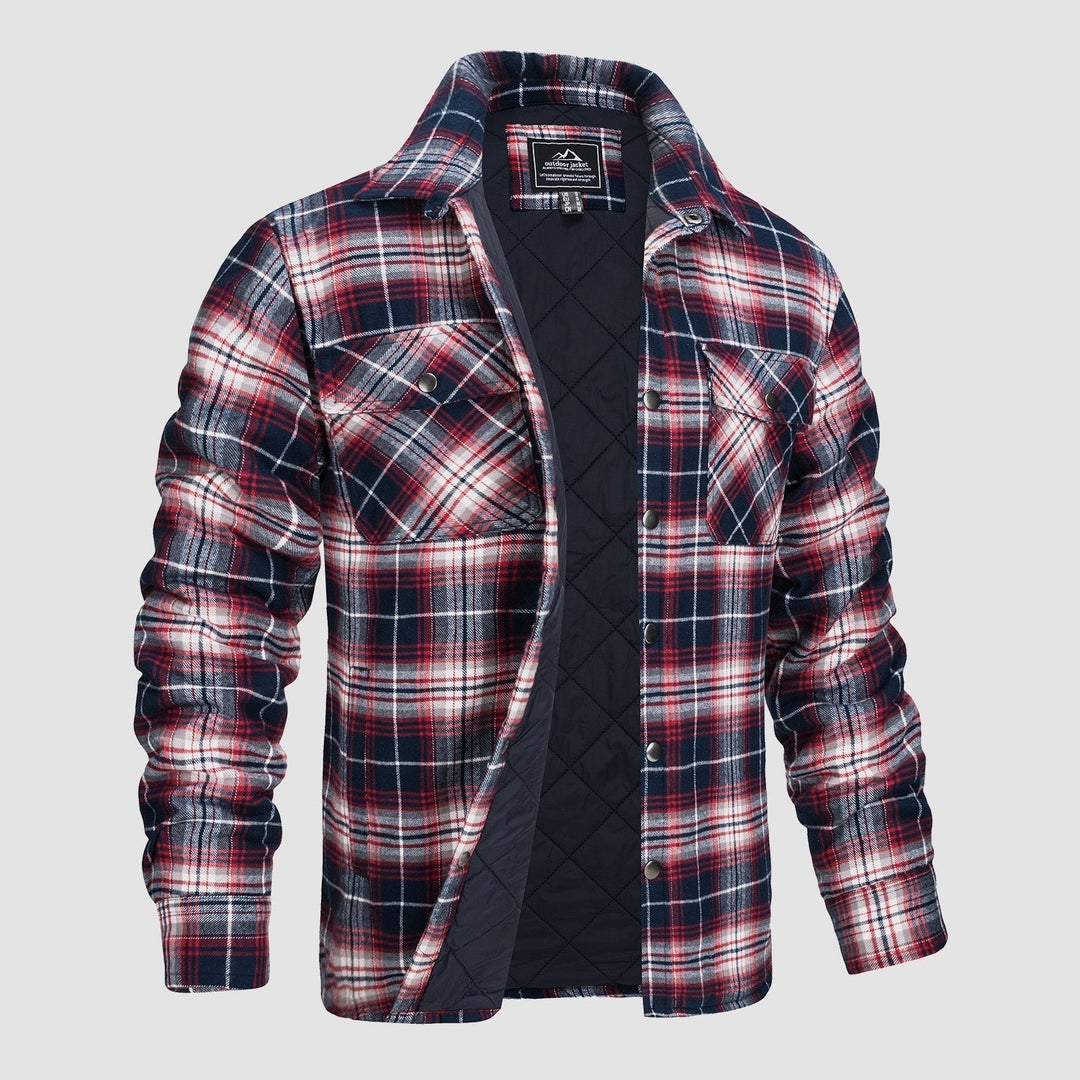 Herren Flanellhemd Warm &amp; Bequem