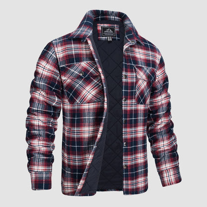 Herren Flanellhemd Warm & Bequem