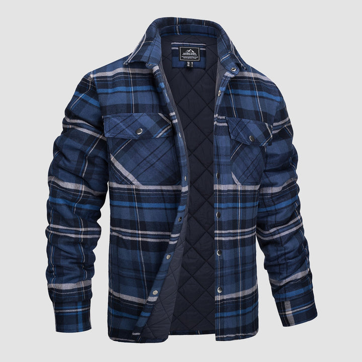 Herren Flanellhemd Warm &amp; Bequem