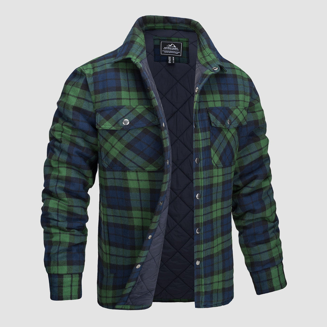 Herren Flanellhemd Warm &amp; Bequem