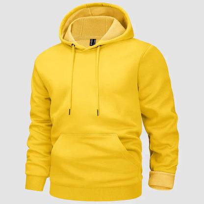 Herren Pullover Fleece Warm Kapuze