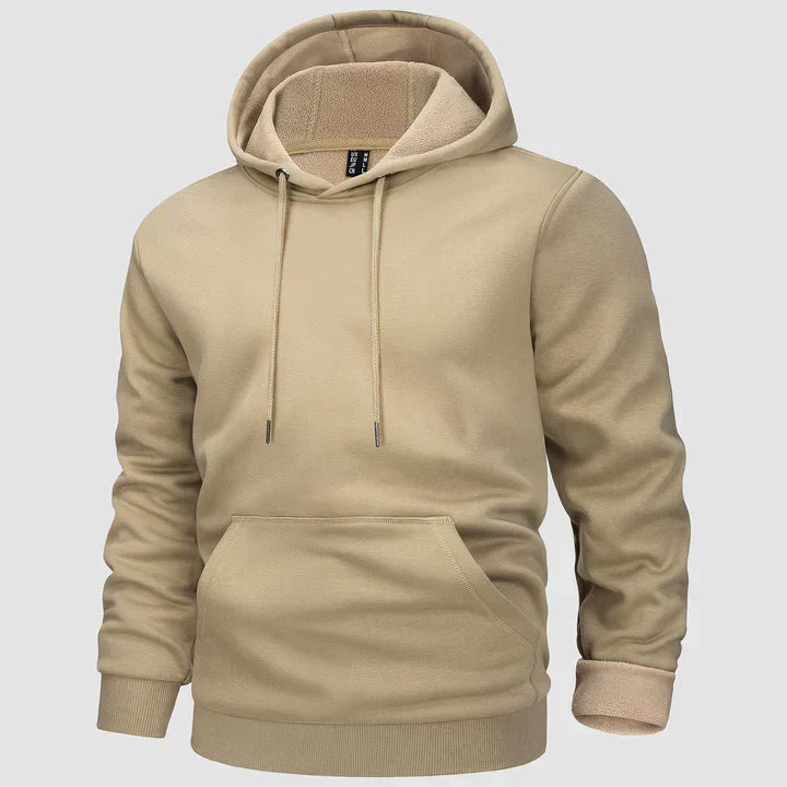 Herren Pullover Fleece Warm Kapuze