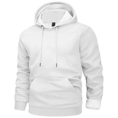 Herren Pullover Fleece Warm Kapuze - IdealeKleiden