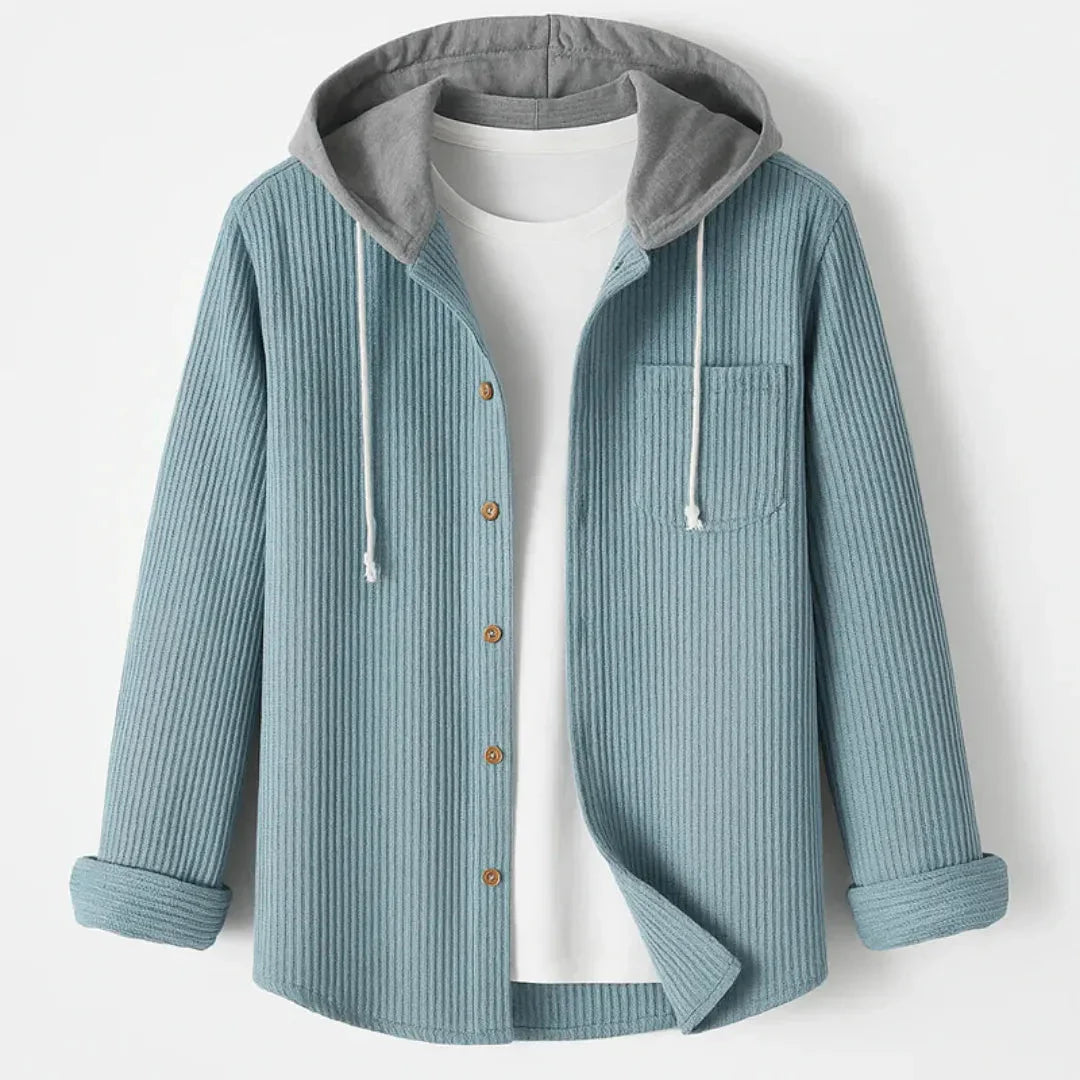 Modisches Overshirt Kapuze Schnellverschluss