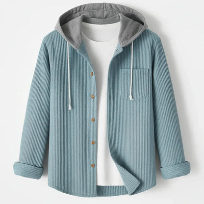 Modisches Overshirt Kapuze Schnellverschluss