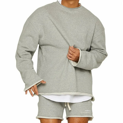 Bequemer Herren Pullover Casual Sweatshirt - IdealeKleiden