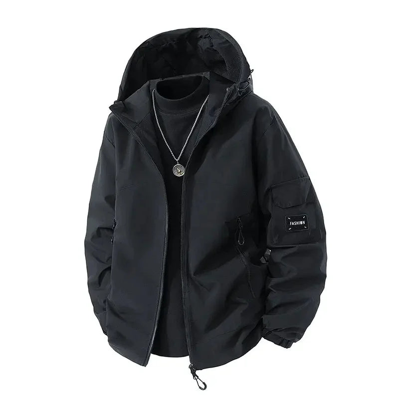 Herren Pufferjacke Oversized Warm SkijackeWinter