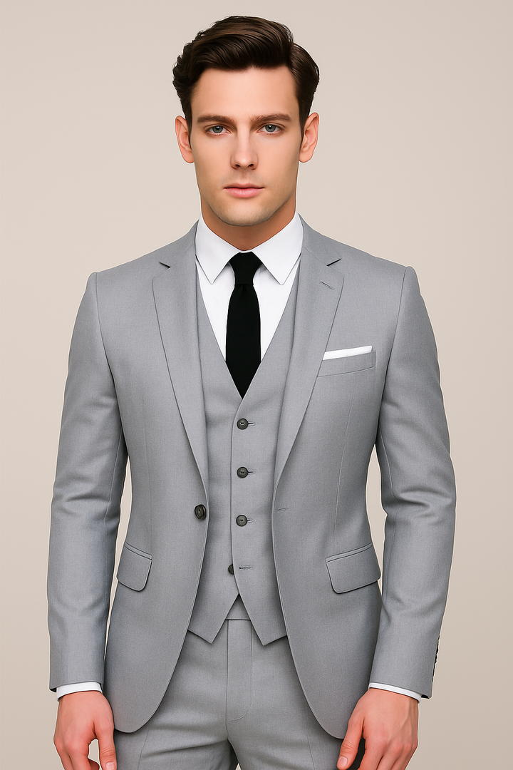 Eleganter Herren Anzug Frühjahr Stil
