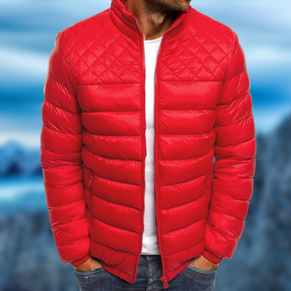 Praktische Herrenjacke Winddicht Leicht Wasserabweisend